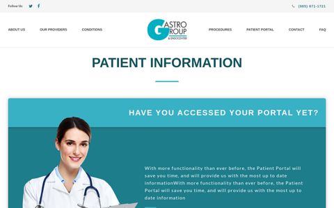Patient Portal - Gastroenterology Group Amc