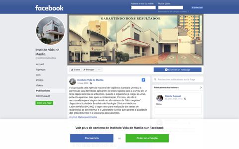 Instituto Vida de Marília - Posts | Facebook