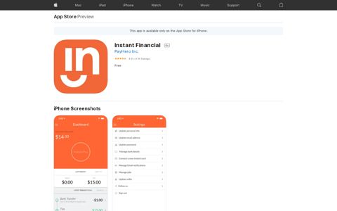 ‎Instant Financial on the App Store