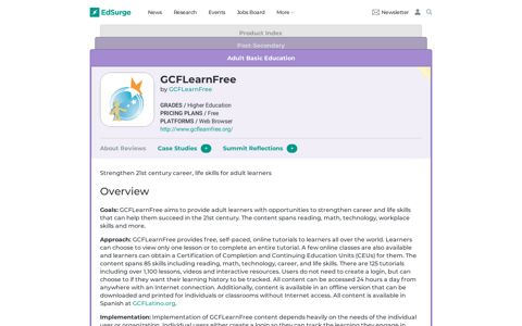 GCFLearnFree | Product Reviews | EdSurge