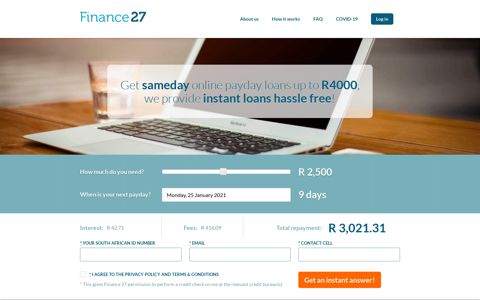 Finance 27: Sameday Online Payday Loans