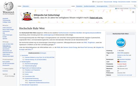 Hochschule Ruhr West – Wikipedia