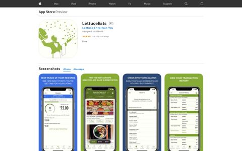 Lettuce Entertain You - App Store - Apple