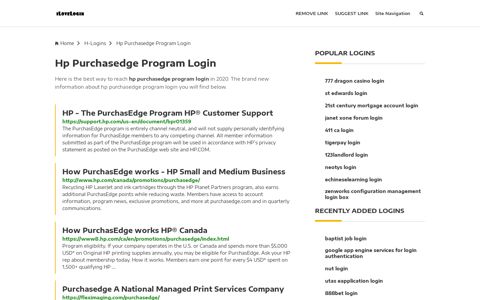 Hp Purchasedge Program Login ❤️ One Click Access - iLoveLogin