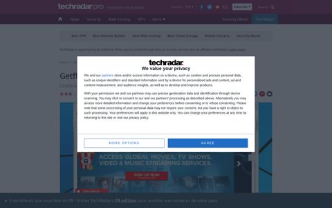 Getflix VPN review | TechRadar