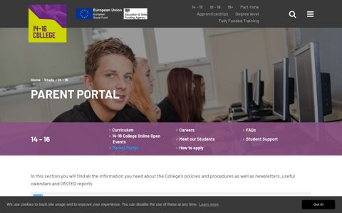 Parent Portal | Information For Parents | Hull College | Hull ...