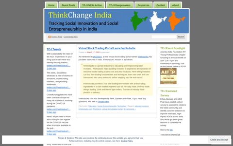 Khelostocks.com | ThinkChange India
