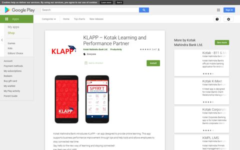KLAPP – Kotak Learning and Performance Partner - Apps on ...