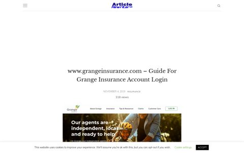 Guide For Grange Insurance Account Login - Article Rewriter ...