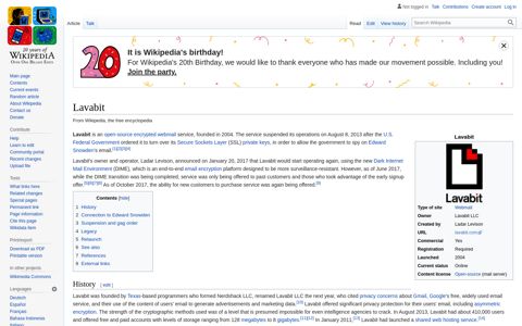 Lavabit - Wikipedia