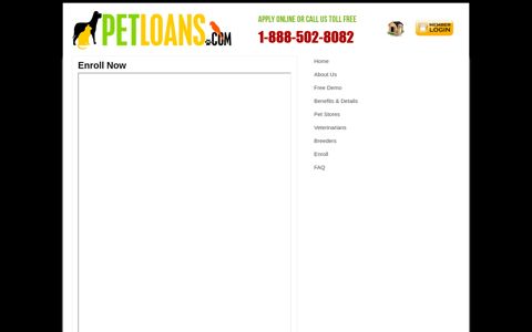 Pet Loans - Terms of Use - PetLoans.com