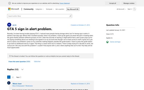 GTA 5 sign in alert problem. - Microsoft Community