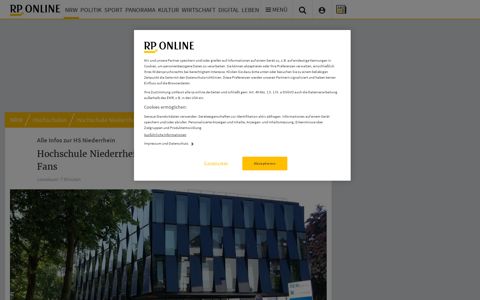 Hochschule Niederrhein: die FH für Design- und Technik-Fans