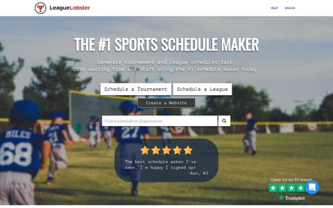 LeagueLobster: League & Tournament Schedule Generator