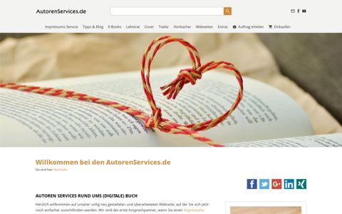 AutorenServices.de - Willkommen bei den AutorenServices.de