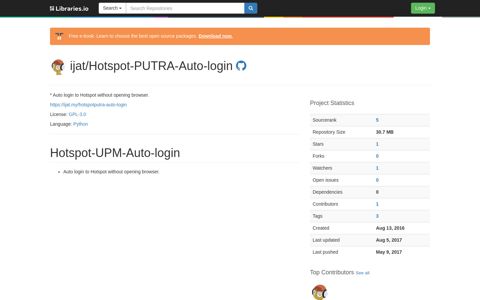 ijat/Hotspot-PUTRA-Auto-login - Libraries.io
