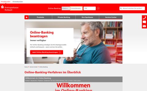 Online-Banking | Kreissparkasse Rottweil