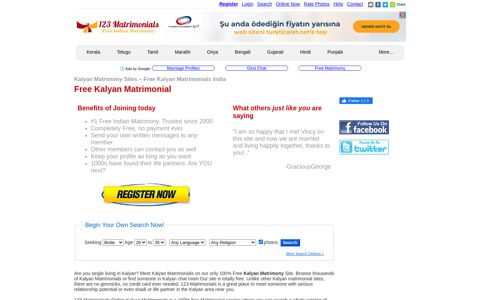 Kalyan Matrimony, Kalyan Matrimonial Sites, Free Kalyan ...