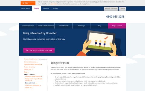 Being Referenced | Tenants Referencing | HomeLet