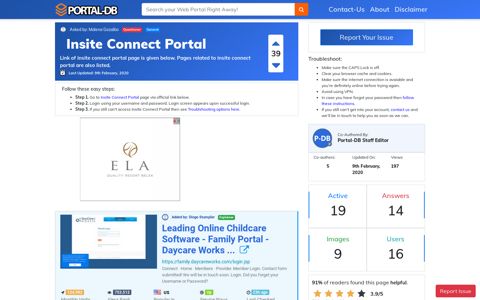 Insite Connect Portal