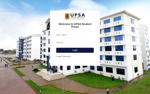 Student Portal | UPSA