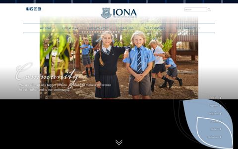 Iona Presentation College: Home