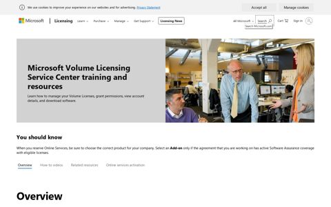 VLSC Training & Resources | Microsoft Volume Licensing
