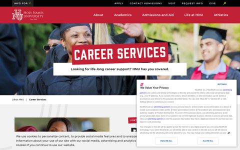 Career Services - Holy Names University