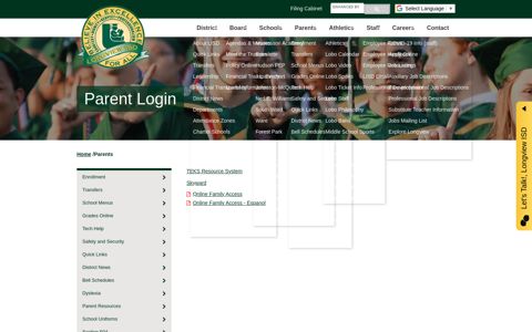 Parent Login - Longview Independent School District