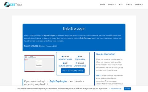 Snjb Erp Login - Find Official Portal - CEE Trust
