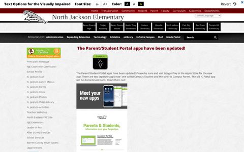 The Parent/Student Portal apps have been updated! - North ...