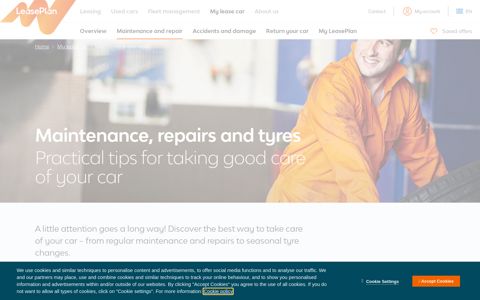 Maintenance, Repairs, and Tyres | LeasePlan