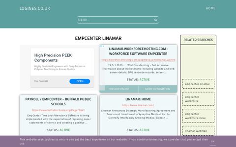 empcenter linamar - General Information about Login