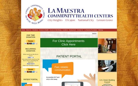 Patient Portal - La Maestra Community Health Centers