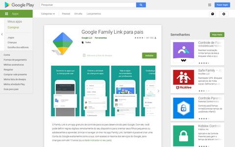 Google Family Link para pais – Apps no Google Play