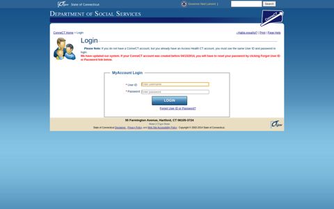 Connecticut Department of Social Services - ConneCT.ct.gov