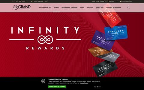 Infinity Rewards | Grand Sierra Resort and Casino