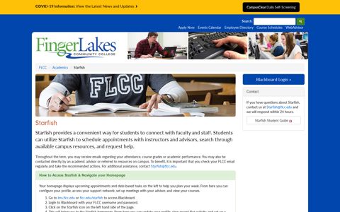 Starfish | Finger Lakes Community College
