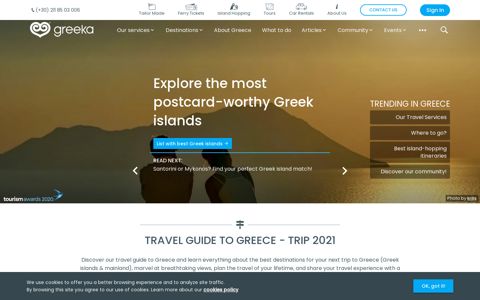 Greece & the Islands: Travel Guide & Vacation 2021 | Greeka