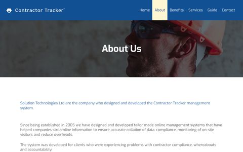 A Complete, Compliant ... - Contractor Tracker About Us