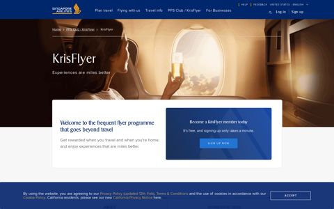 Find out more now | Singapore Airlines KrisFlyer