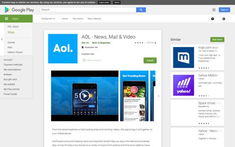 AOL - News, Mail & Video - Apps on Google Play