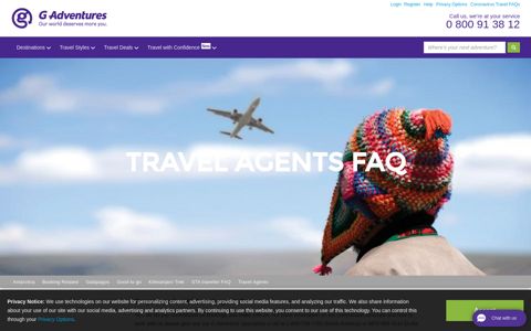 Travel Agent FAQs - G Adventures