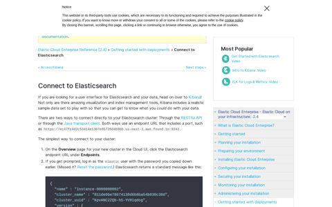 Connect to Elasticsearch | Elastic Cloud Enterprise Reference ...