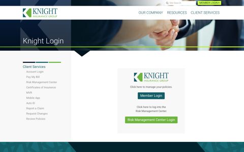 Knight Login - Knight Insurance Group