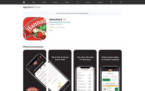 ‎Hannaford on the App Store