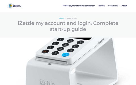 iZettle my account and login: Complete start-up guide