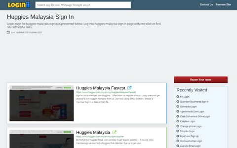 Huggies Malaysia Sign In - Loginii.com