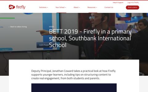 BETT 2019 - Firefly in a primary school, Southbank ...