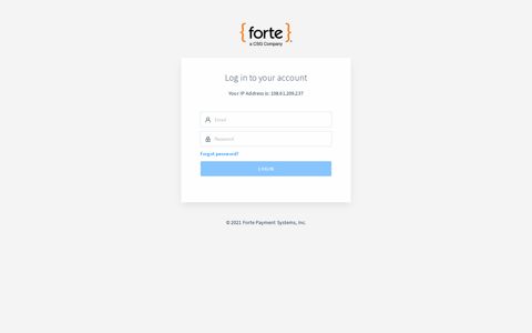Dex. - Forte Payment Systems